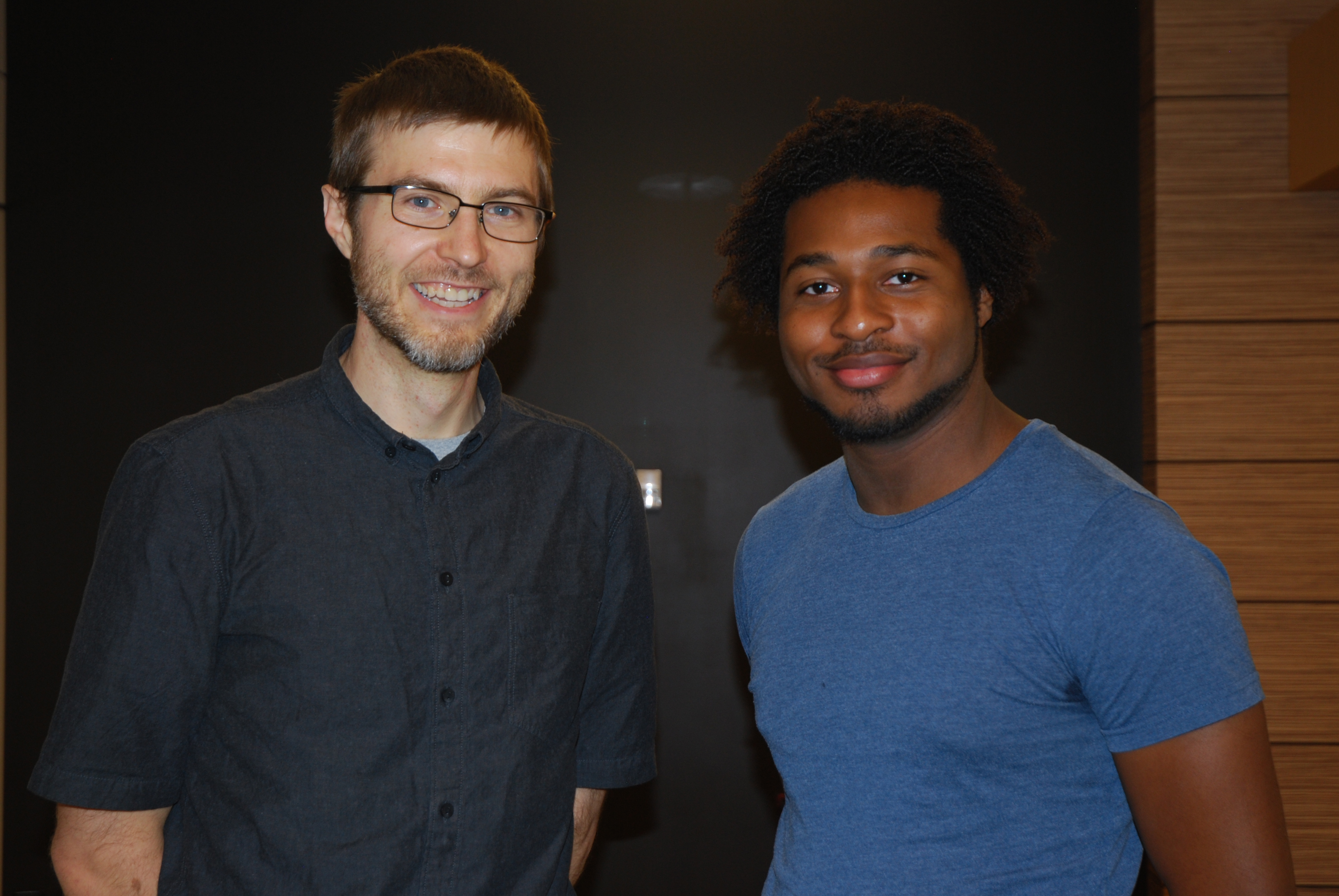 Rose Fellowship Recipients Ryan Julien and Demetris Coleman.